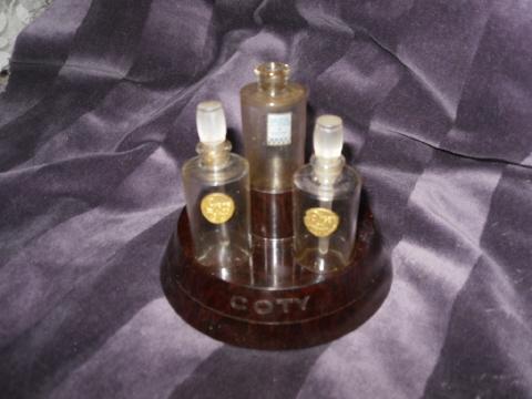 Vintage Coty Perfume Bottle Presentation Box Set **RARE**