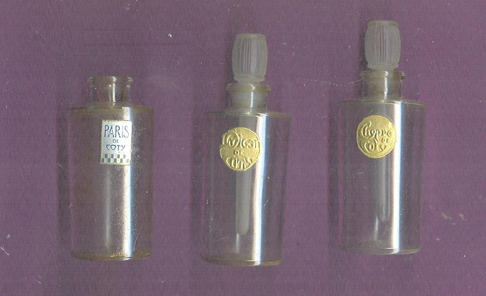 Vintage Coty Perfume Bottle Presentation Box Set **RARE**
