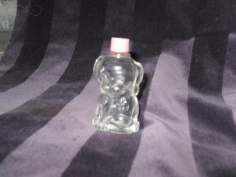 Vintage Puppy Dog Figural Perfume Botttle