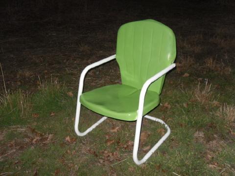 Vintage Metal Lawn Chair