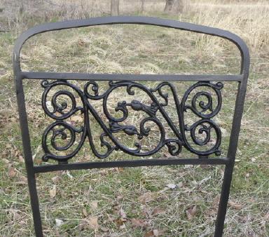 Vintage Wrought Iron Table & Chairs **Stylized /Birds**