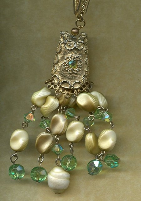 Extra Long Bookchain w/Beaded Tassel