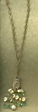 Extra Long Bookchain w/Beaded Tassel