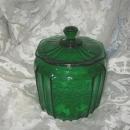 Vintage Mayfair Glass Cookie Jar