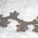Vintage Cast Iron Wall Mount Coat Rack