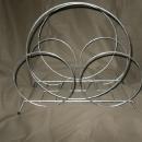 Vintage Mid Century Modern Industrial Wire Rack