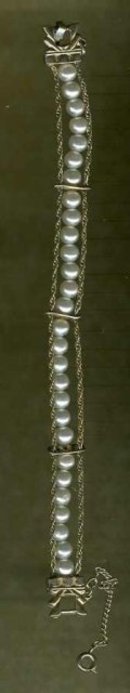 Faux Pearl Bracelet by Goldette