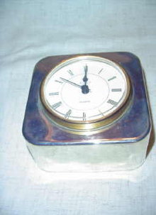 International Silver Company Clock