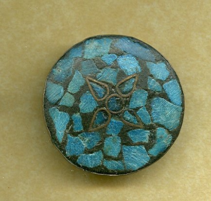 Inlaid Turquiose Pendant