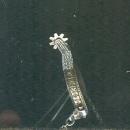 Vintage Holland Miniature Spur 14 kt Gold & Sterling Silver