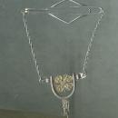Vintage Holland Miniature Spur 14 kt Gold & Sterling Silver