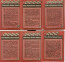 The Pete Rose Years Card Set of 6
