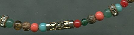 Child's Antique Glass Bead Necklace