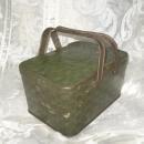 Vintage U.S. Marine Cut Plug Tin Lunch Box