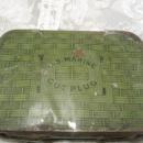 Vintage U.S. Marine Cut Plug Tin Lunch Box