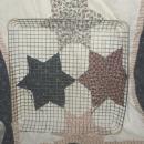 Vintage Industrial Mid Century Modern Metal Wire Basket