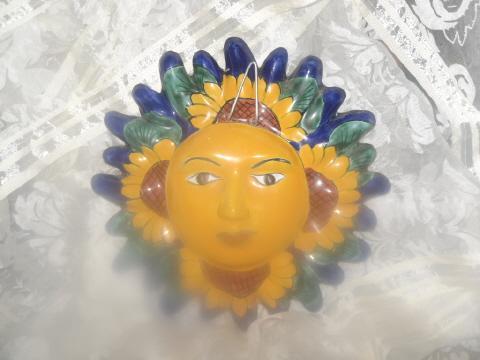 Hand Painted Sun Flower Decoration