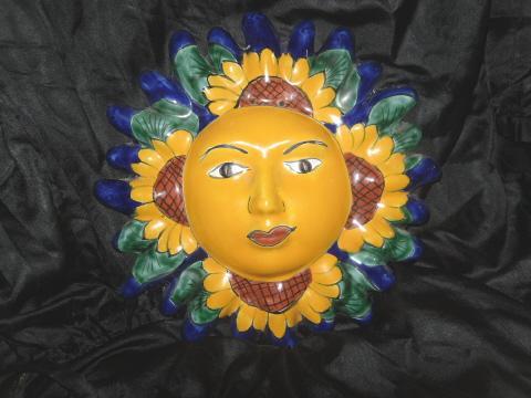 Hand Painted Sun Flower Decoration