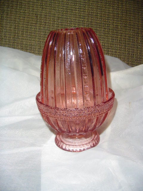 Vintage Fenon Glass Fairy Lamp