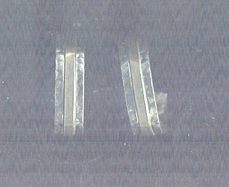 James Avery Style Gold & Silver Hoop Earrings