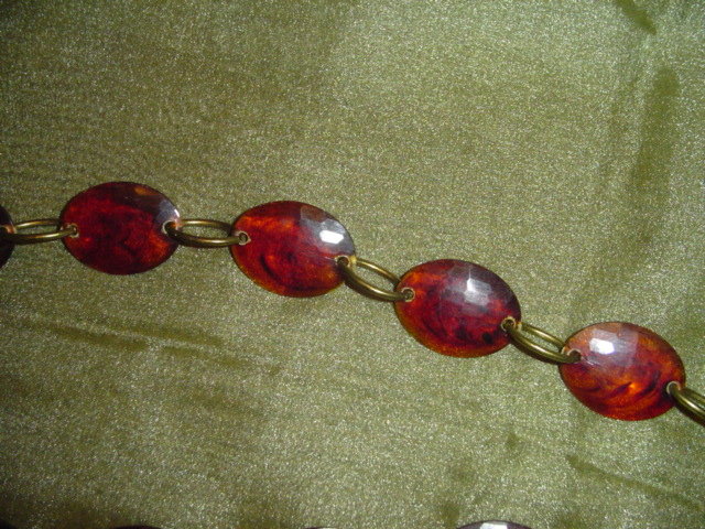 Vintage Faux Tortoiseshell Belt