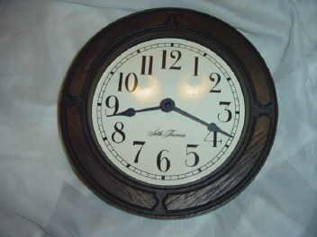 Seth Thomas Tile Wall Clock