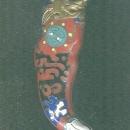 Antique Chinese Foo Dog Lion Cloisonne Enamel Pendant