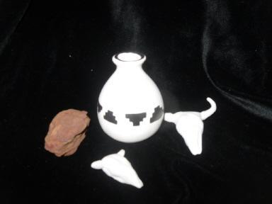 Pueblo Pottery Acoma Signed Starr