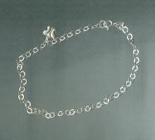 Sterling Silver Bracelet with Butterfly Charm