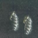 Silver & Gold James Avery Style Shell Earrings