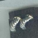 Silver & Gold James Avery Style Shell Earrings