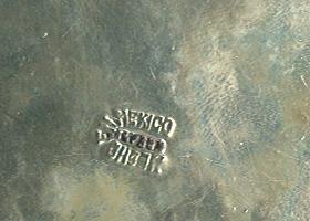 Sterling Silver & Shell Disc Pin