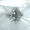 Sterling Silver & Smoky Topaz Ring