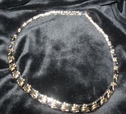 Silver & Gold Wide Link Necklace