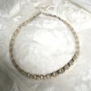 Silver & Gold Wide Link Necklace