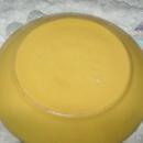 Vintage Bauer Pottery Ringware Saucer Yellow