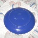Vintage Bauer Pottery Ringware Dinner Plate Cobalt Blue