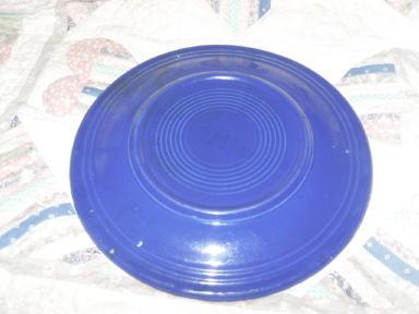 Vintage Fiesta Blue Dinner Plate