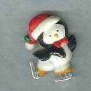 Vintage Hallmark Cards Penquin Christmas Lapel Pin