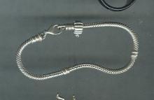 Sterling Silver Bracelet **Seamed Snake**