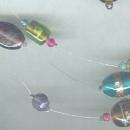Murano Glass Bead Necklace & Earrings