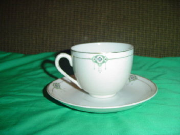 Nagoya Porcelain Teacup & Saucer