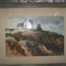 Original Watercolor Painting Signed Maples 66
