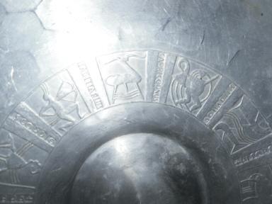 Vintage Aluminum Zodiac Serving Tray Arthur Armour