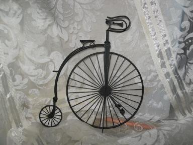 HOMCO Home Interiors Antique Bicycle and Tricycle Decorations