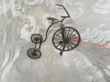 HOMCO Home Interiors Antique Bicycle and Tricycle Decorations