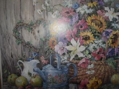 Homco Home Interiors Sunflower Picture ****LARGE***