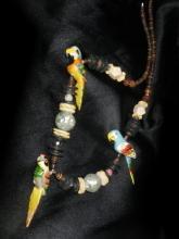 Parrot Bird Bead Necklace #Statement Necklace
