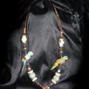 Parrot Bird Bead Necklace #Statement Necklace