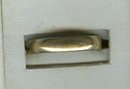 Men's Antique Gold Wedding Band